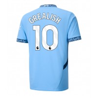 Dres Manchester City Jack Grealish #10 Domáci 2024-25 Krátky Rukáv